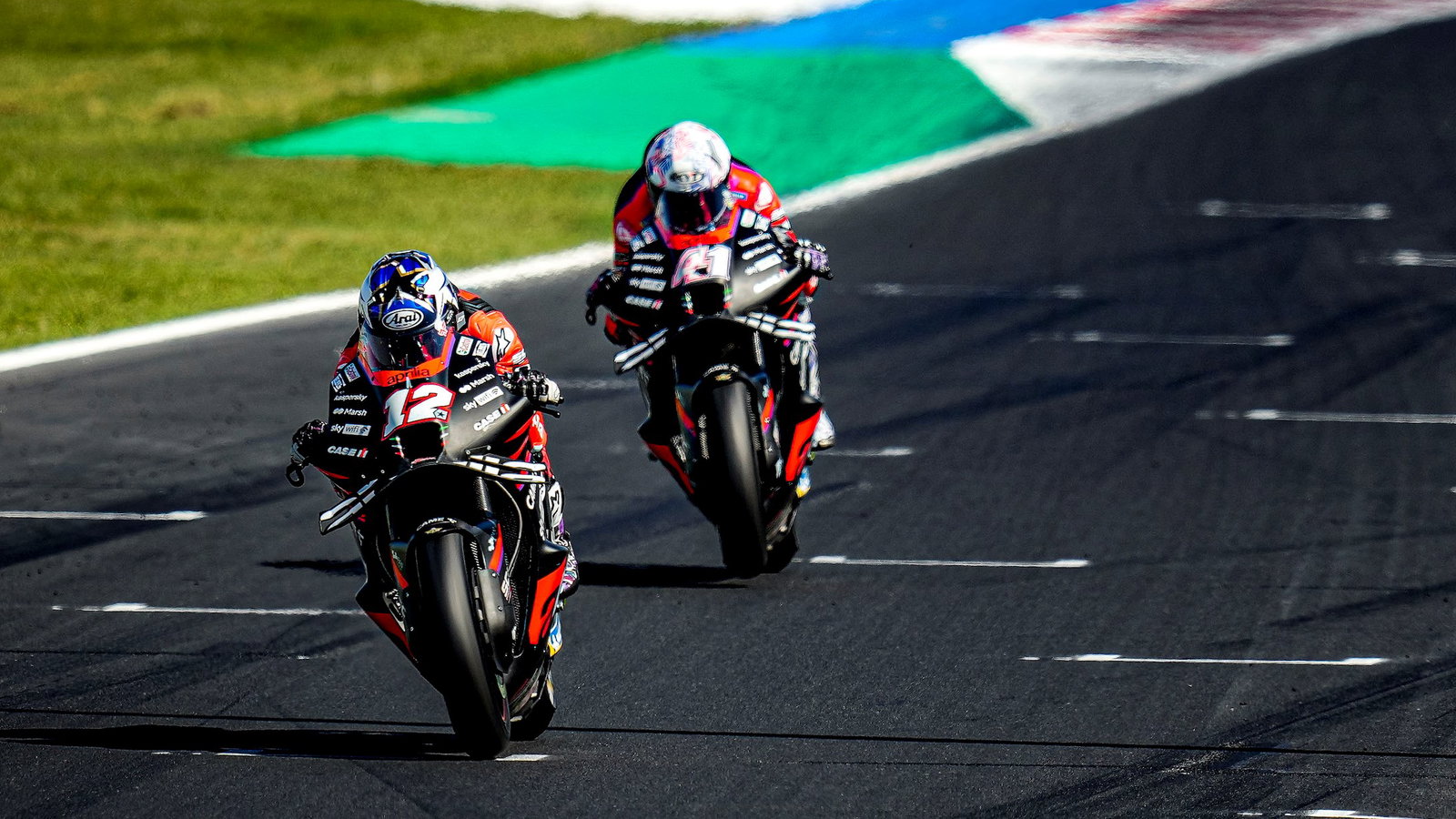 Maverick Vinales and Aleix Espargaro