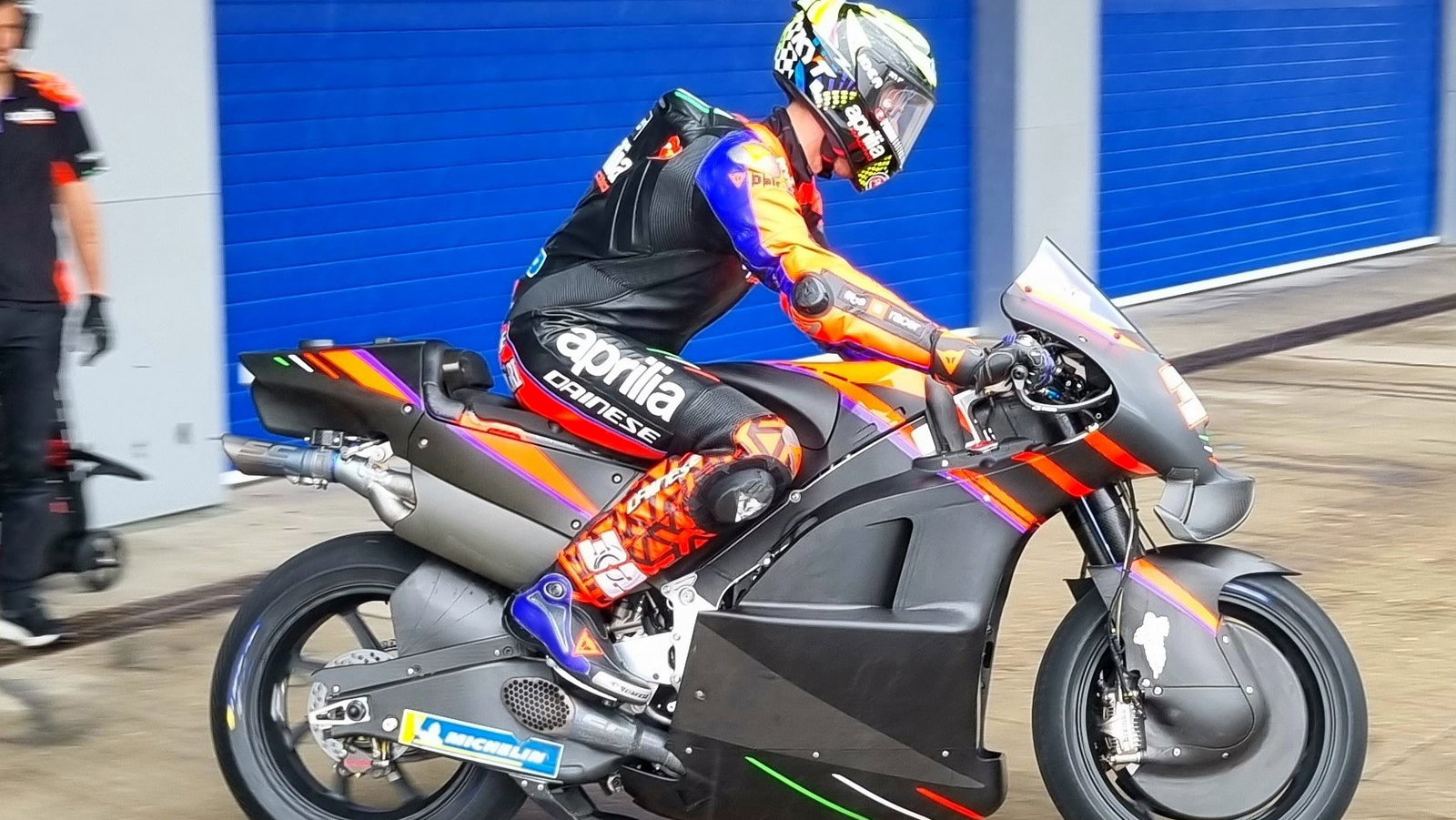Lorenzo Savadori, Aprilia, Jerez test