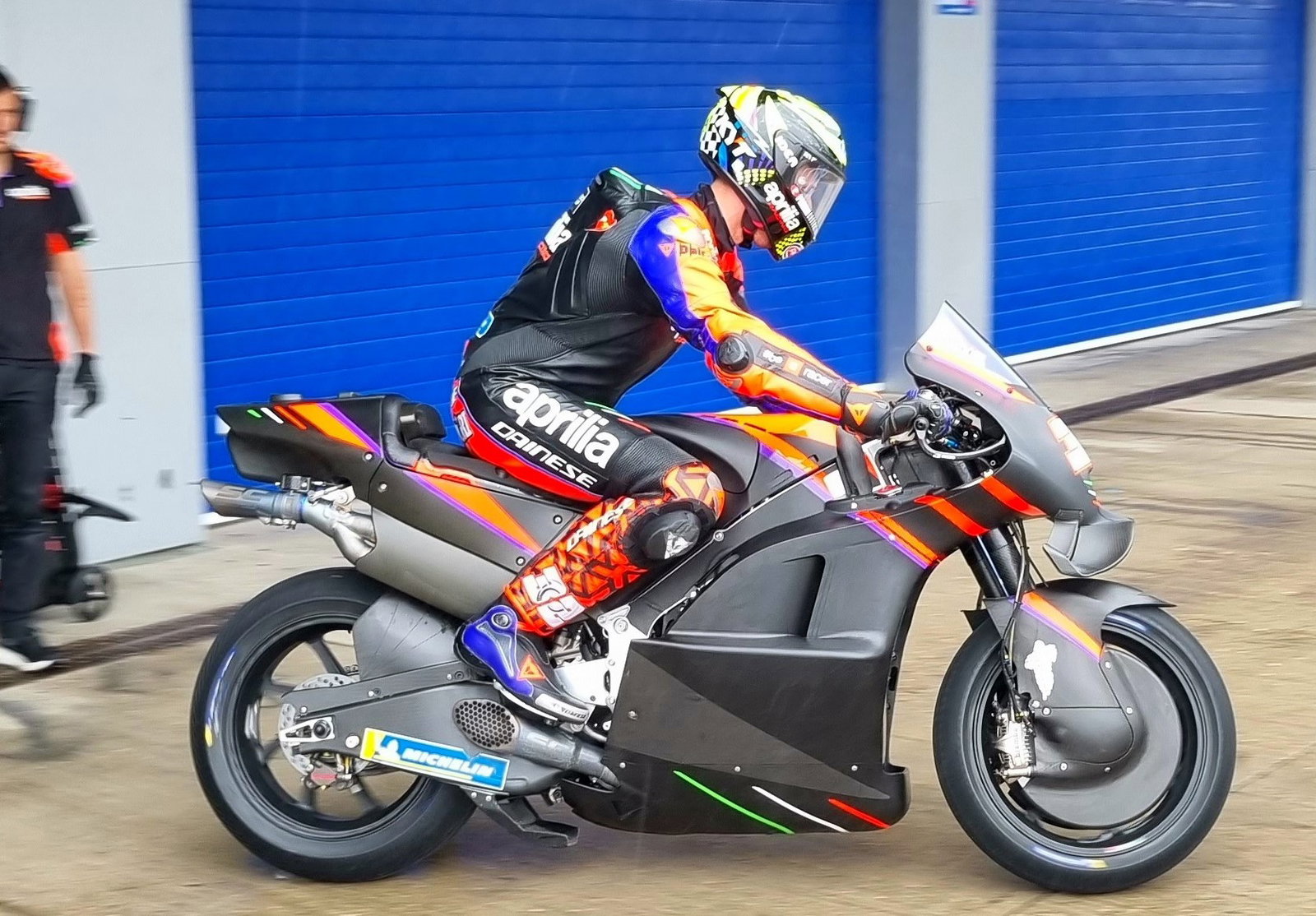 Lorenzo Savadori, Aprilia, Jerez test