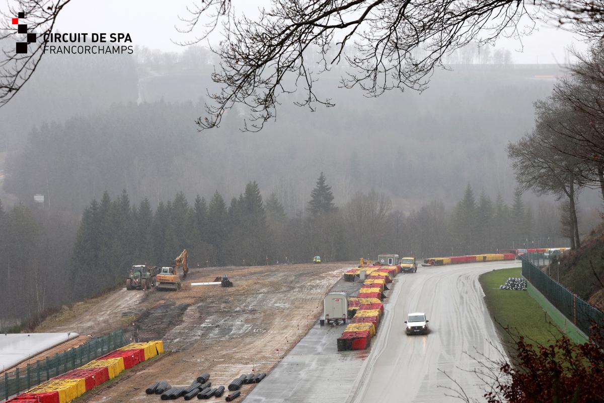 What changes are being made at Spa? The latest on track developments