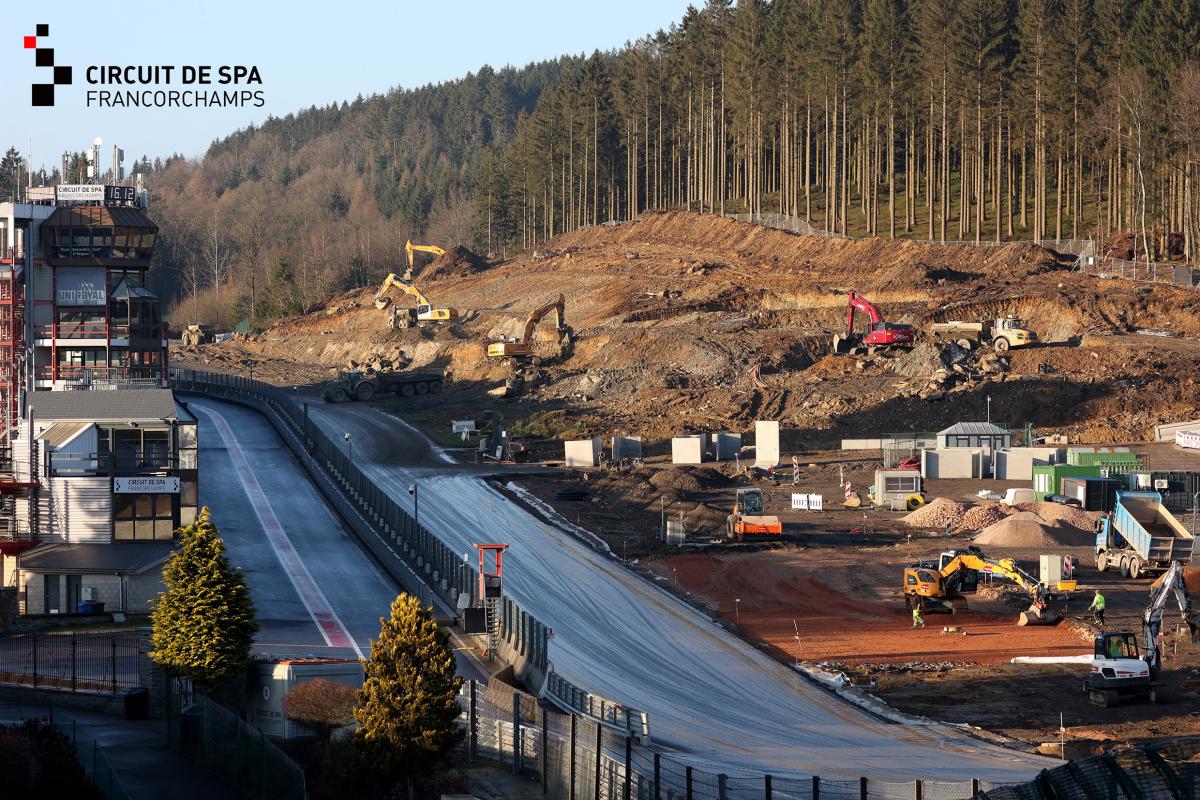 What changes are being made at Spa? The latest on track developments