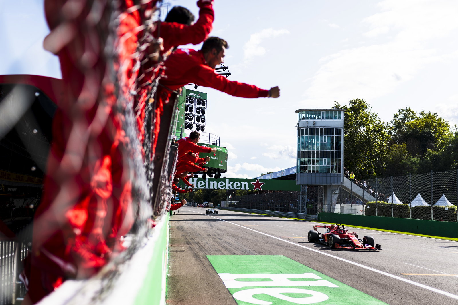 Charles Leclerc: Monza win for Ferrari goes beyond all of my dreams