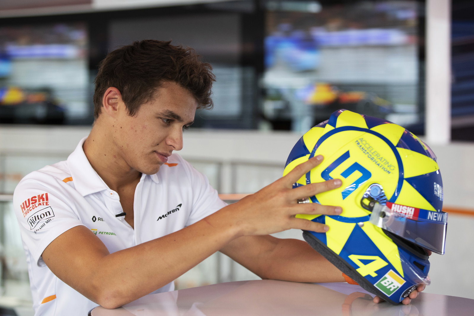 Rossi planning helmet swap with Lando Norris: ‘For me it is an honour’