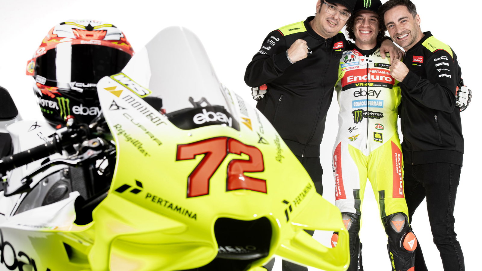 The VR46 2024 livery