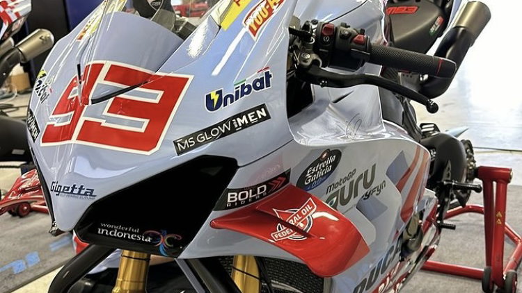 Marquez's Panigale V4