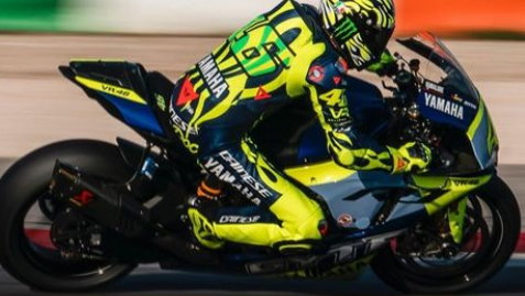Valentino Rossi's Yamaha R1
