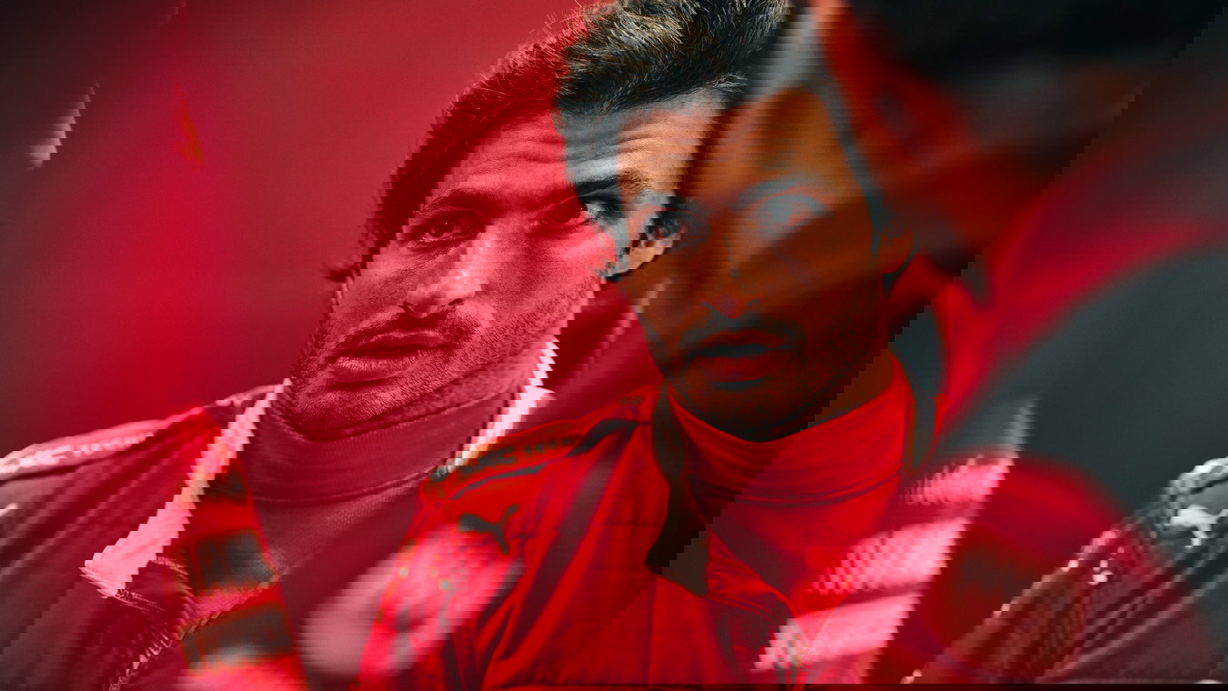 Carlos Sainz at the 2023 Las Vegas Grand Prix