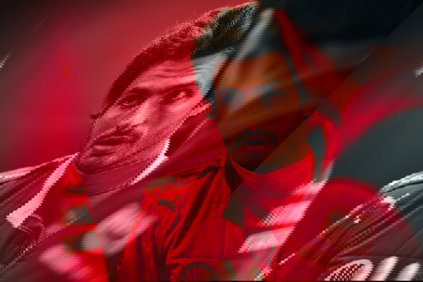 Carlos Sainz at the 2023 Las Vegas Grand Prix