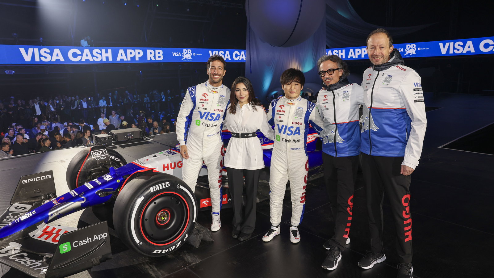 The Visa Cash App RB launch in Las Vegas