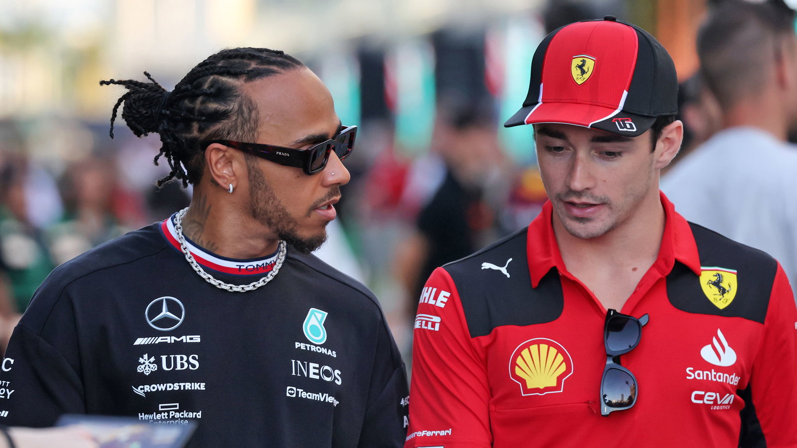 Lewis Hamilton and Charles Leclerc will be Ferrari teammates next year