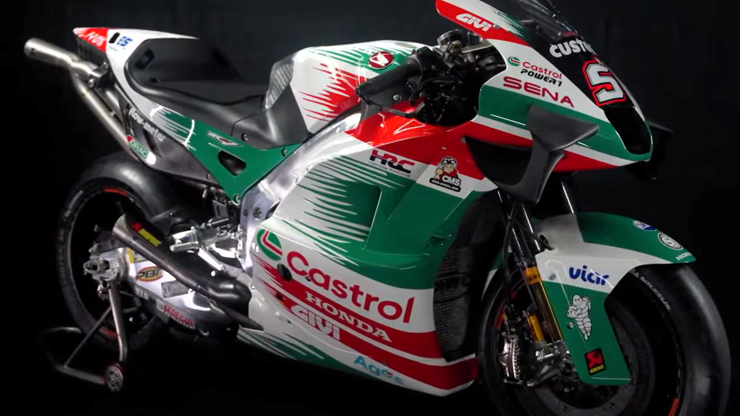 Johann Zarco's 2024 LCR Honda livery