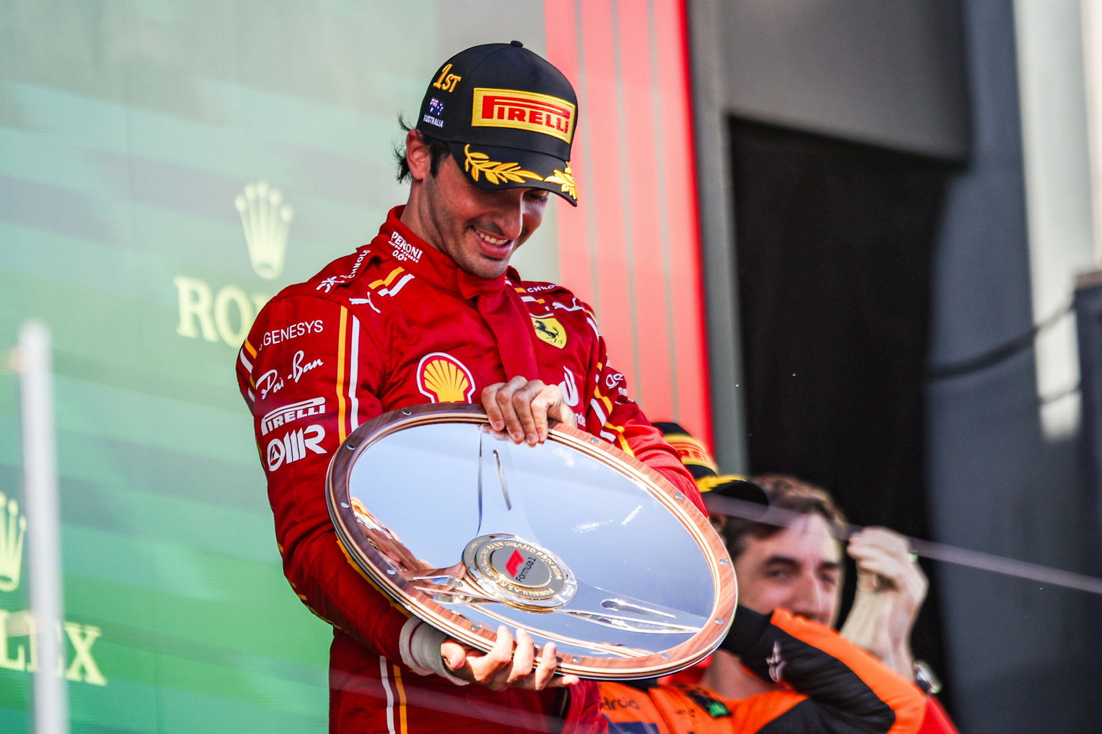 Carlos Sainz went from hospital to the top step of the podium in 16 days