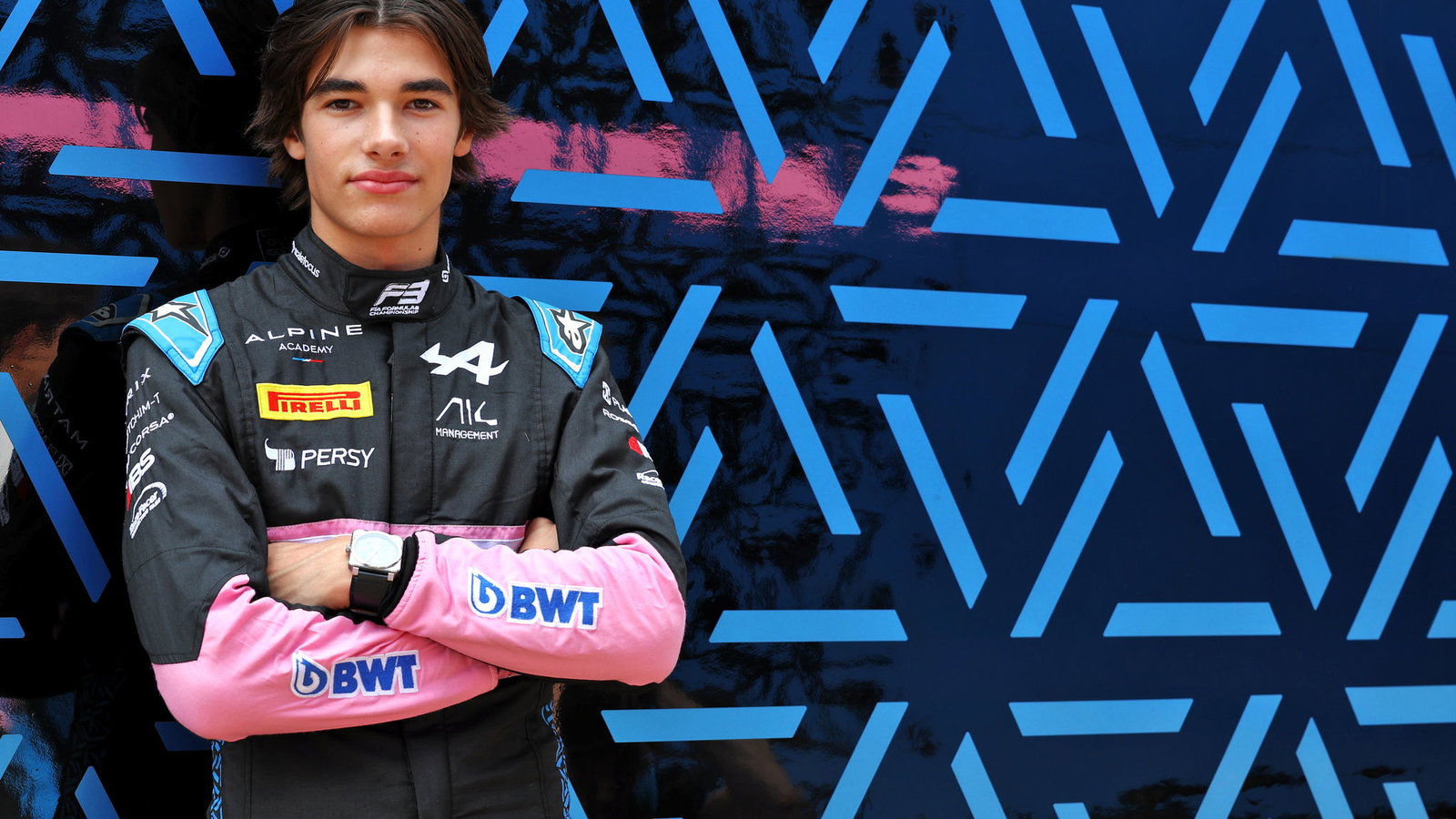 Alpine F1 junior Nikola Tsolov 