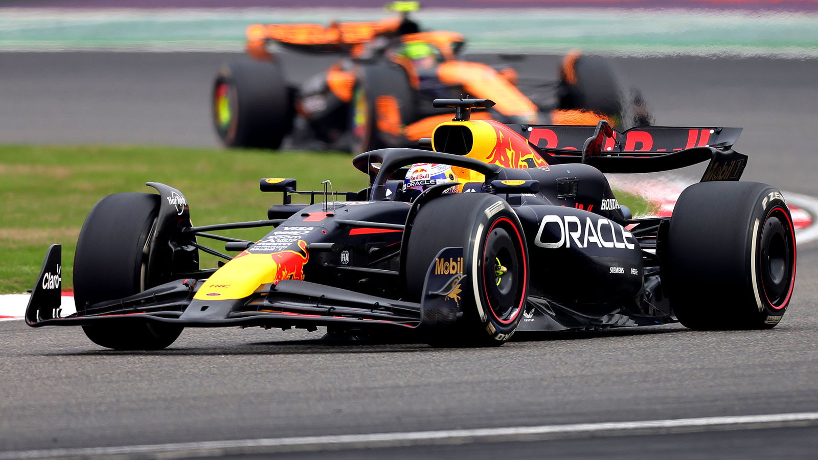 Max Verstappen beat Lando Norris to win in China