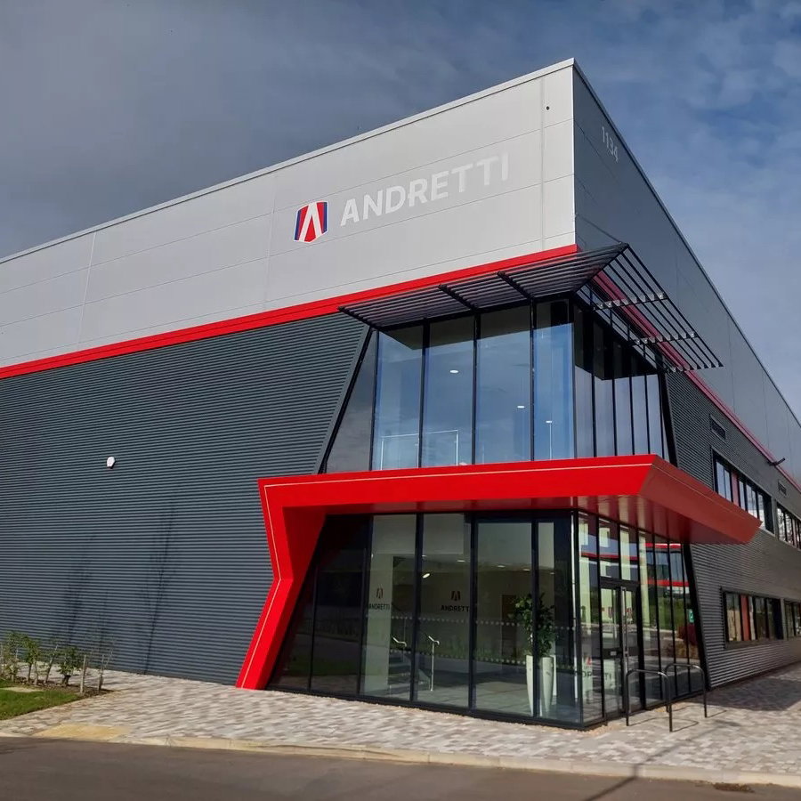 Andretti's new base at Silverstone 