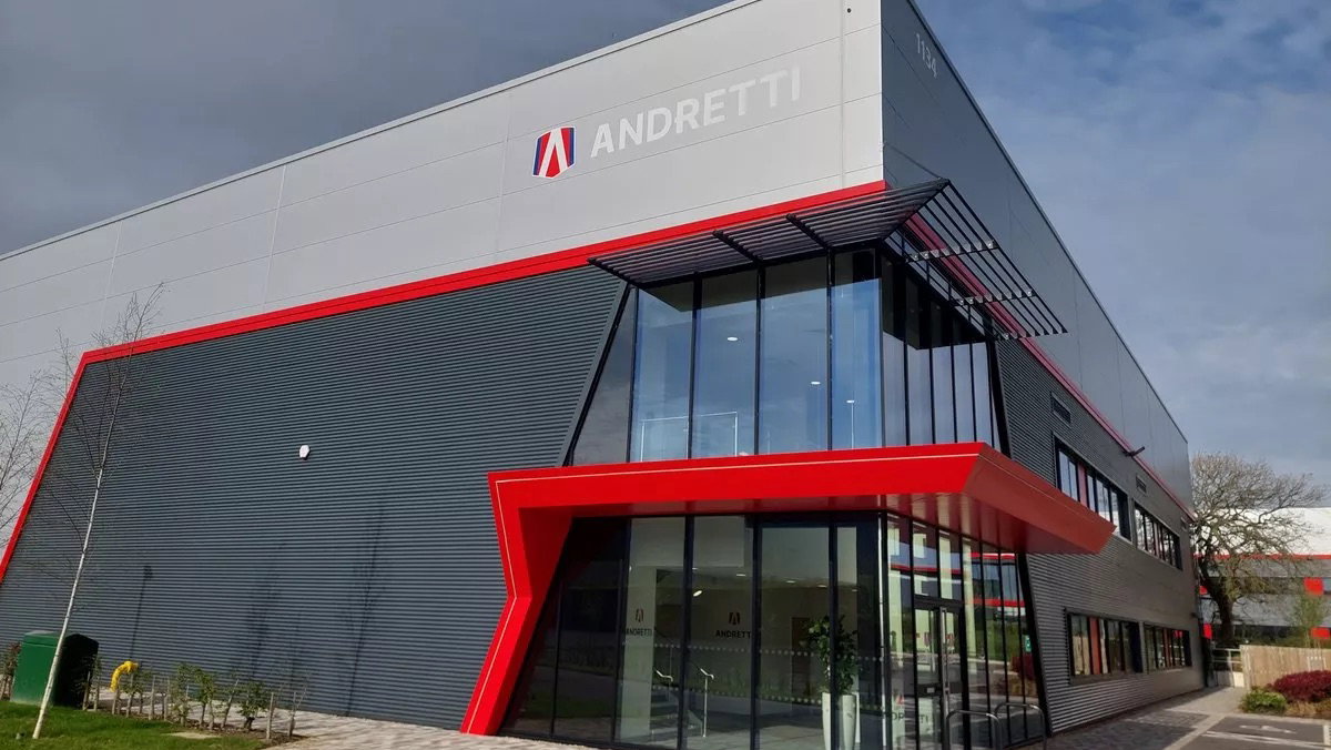Andretti's new base at Silverstone 