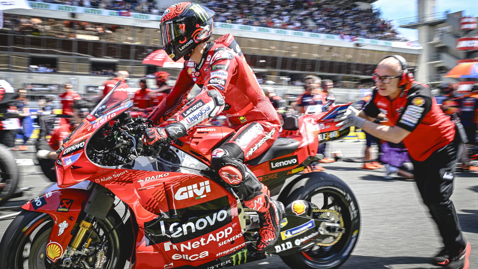 Bagnaia Le Mans MotoGP