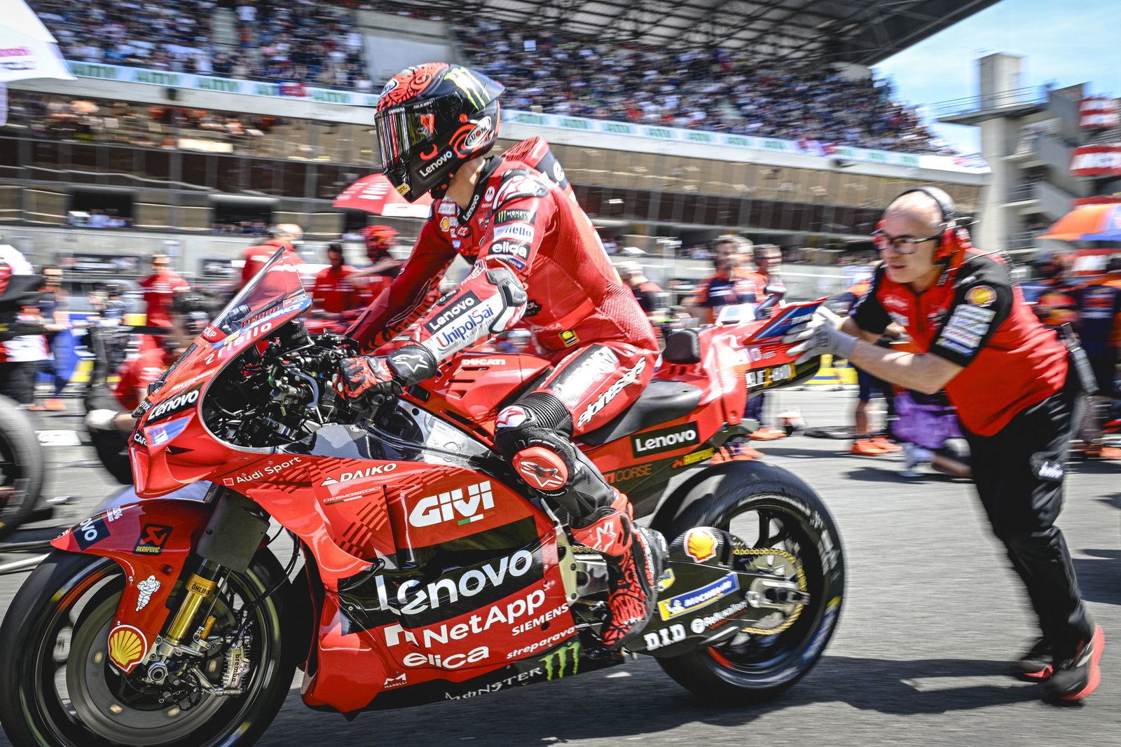 Bagnaia Le Mans MotoGP