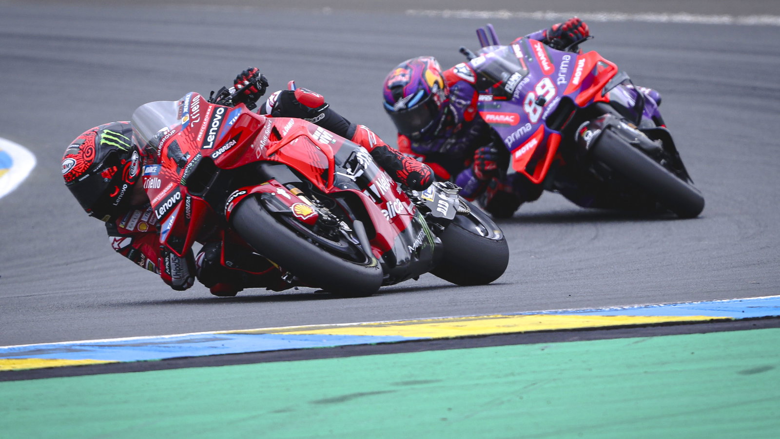 Francesco Bagnaia, Jorge Martin, 2024 French MotoGP