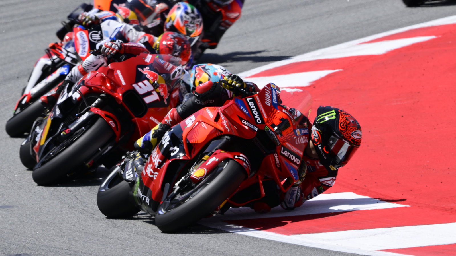 Bagnaia, Acosta, 2024 Catalan MotoGP