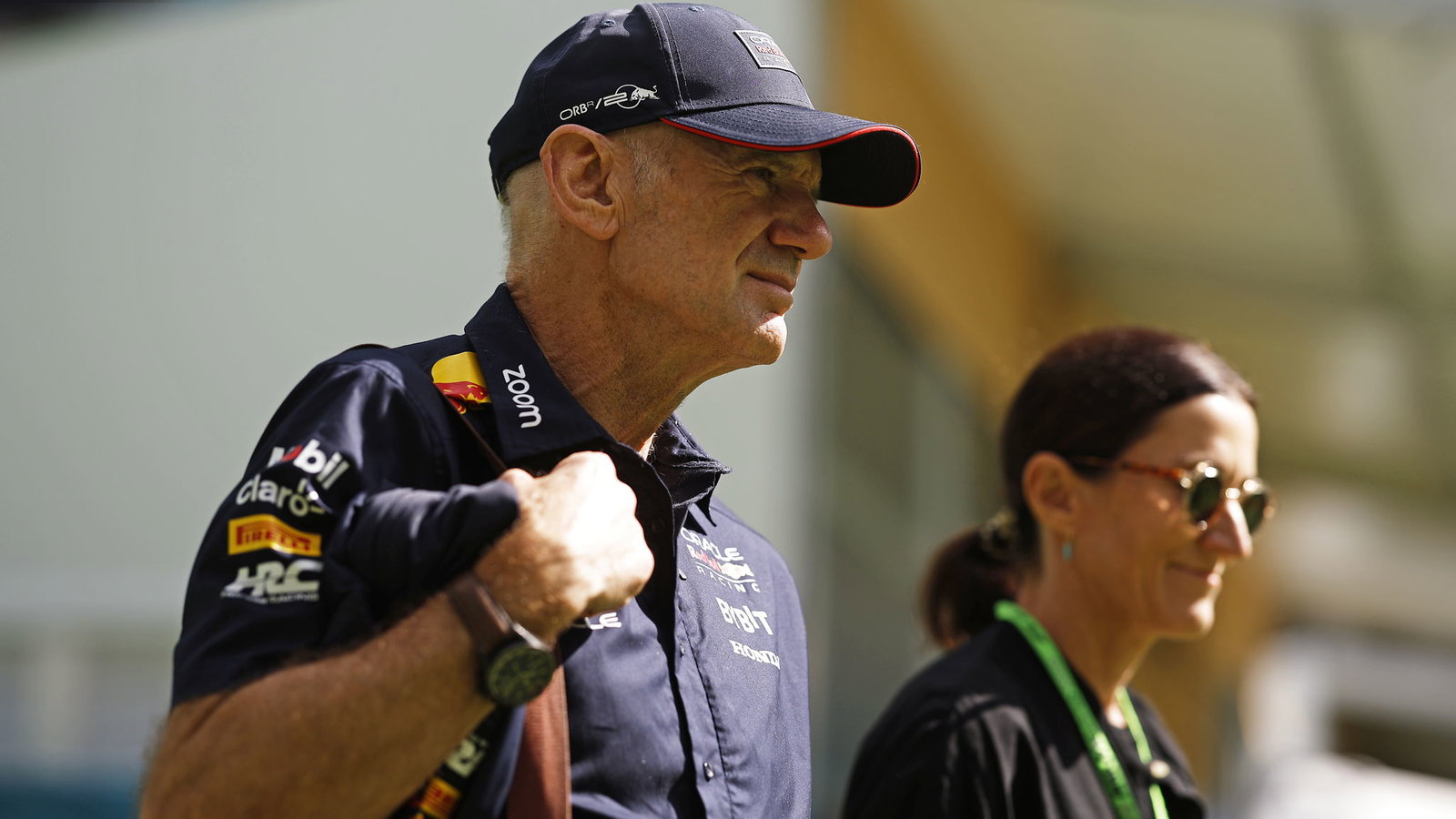 Adrian Newey is attending this weekend's Miami Grand Prix 