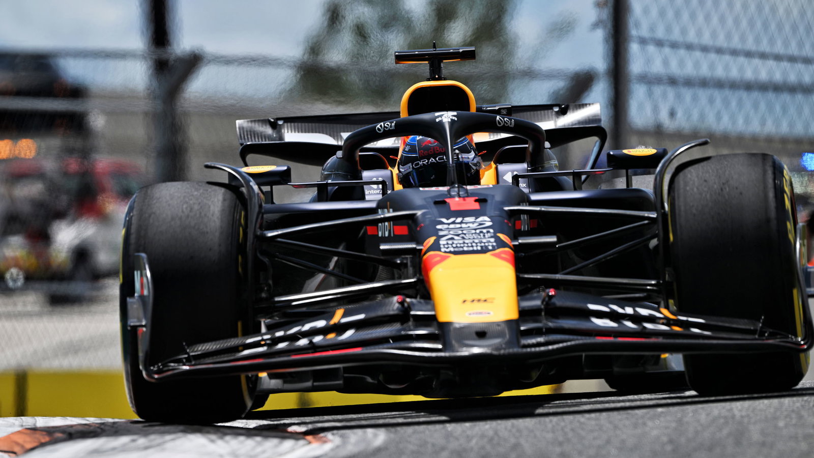 Max Verstappen topped the only practice session in Miami 