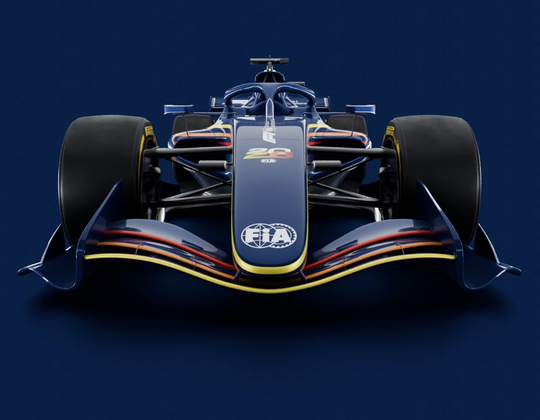 F1 2026 car render