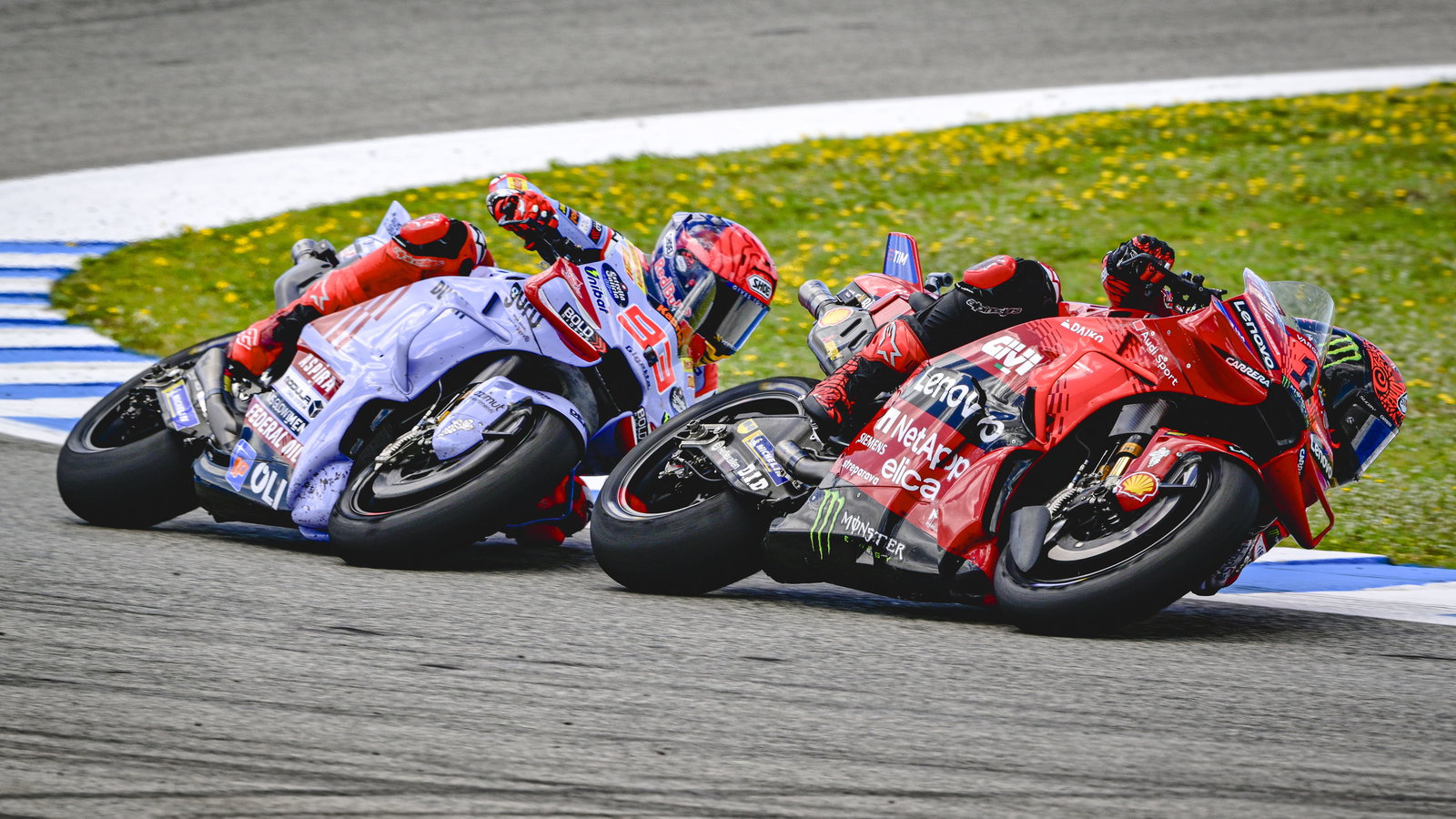 Francesco Bagnaia, Marc Marquez