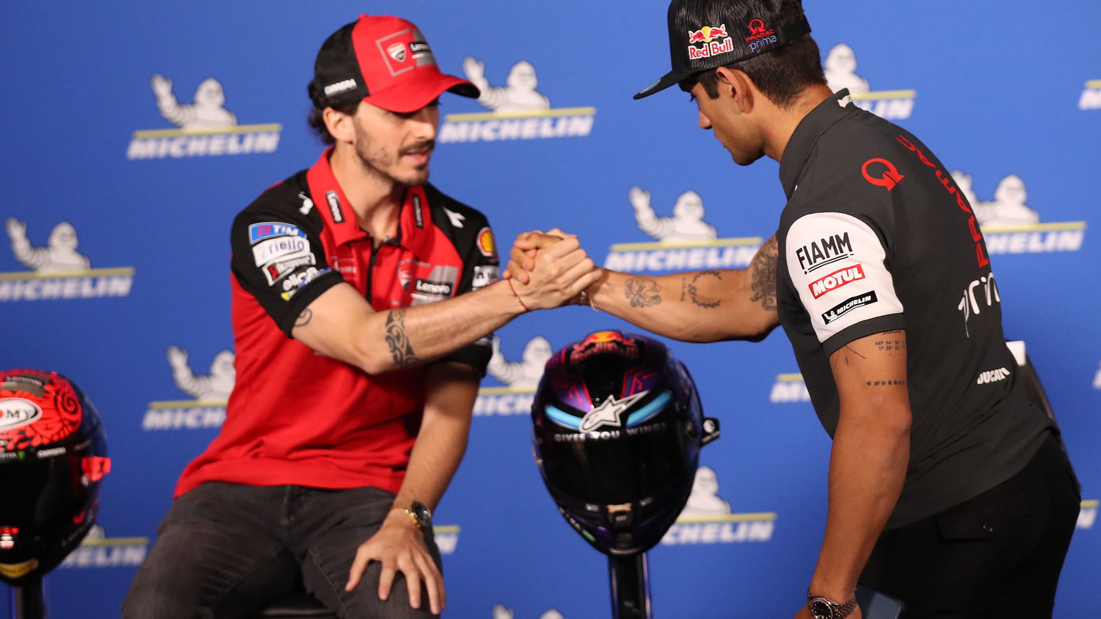 Francesco Bagnaia, Jorge Martin