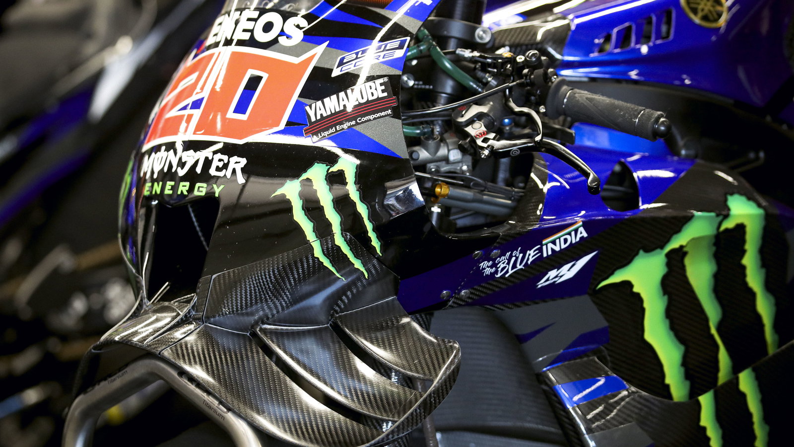 Fabio Quartararo's Yamaha M1