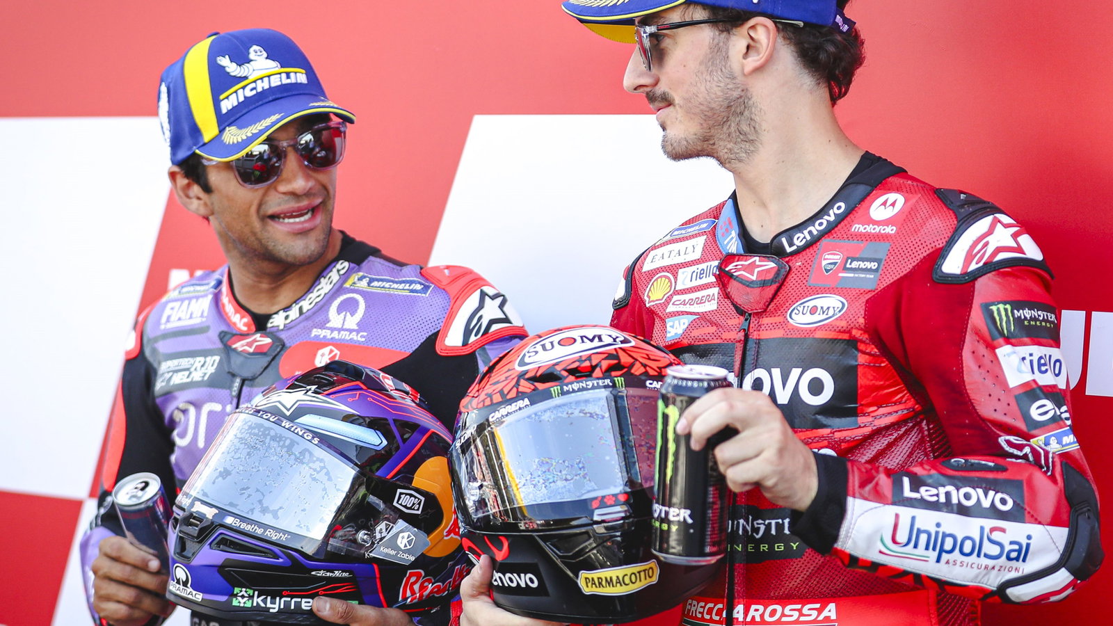 Jorge Martin, Francesco Bagnaia, 2024 Dutch MotoGP