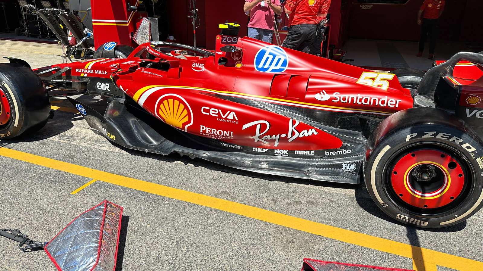 Ferrari at Spanish Grand Prix