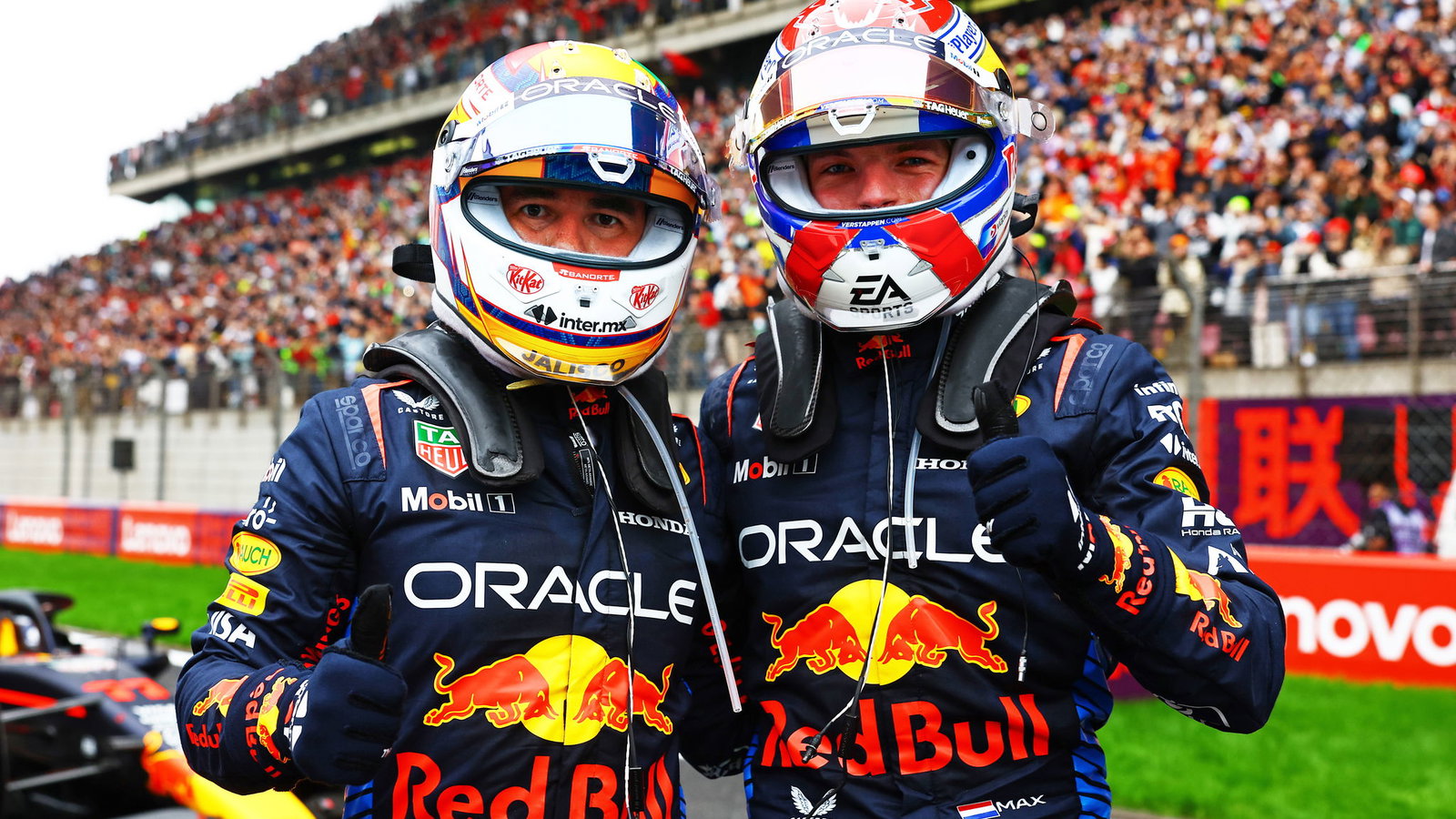 Sergio Perez and Max Verstappen will continue as Red Bull teammates 