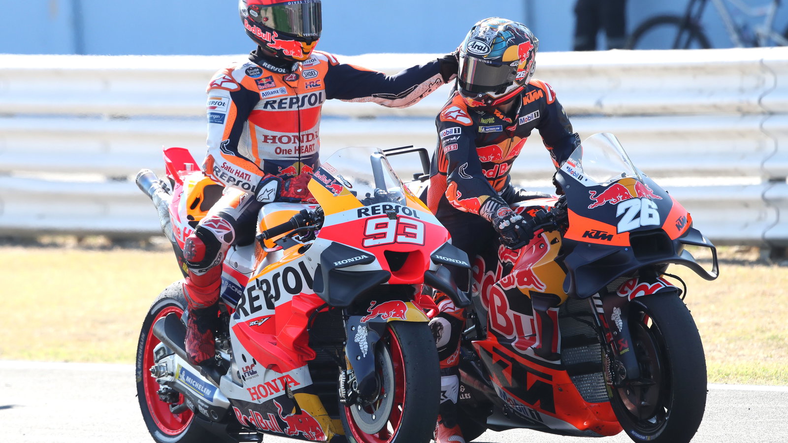 Dani Pedrosa Marc Marquez Misano