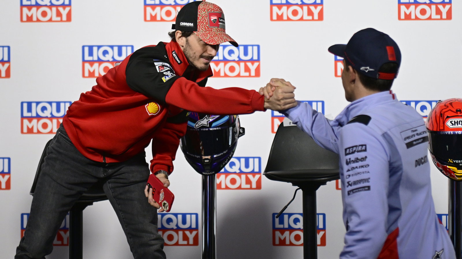 Francesco Bagnaia, Marc Marquez