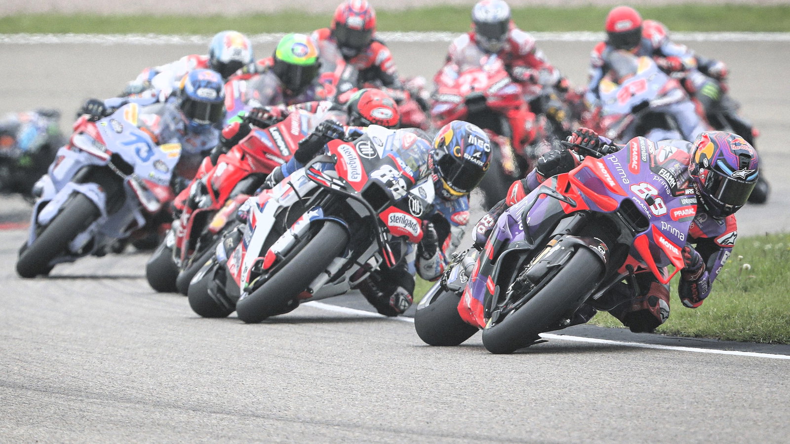 Jorge Martin, Miguel Oliveira, 2024 German MotoGP