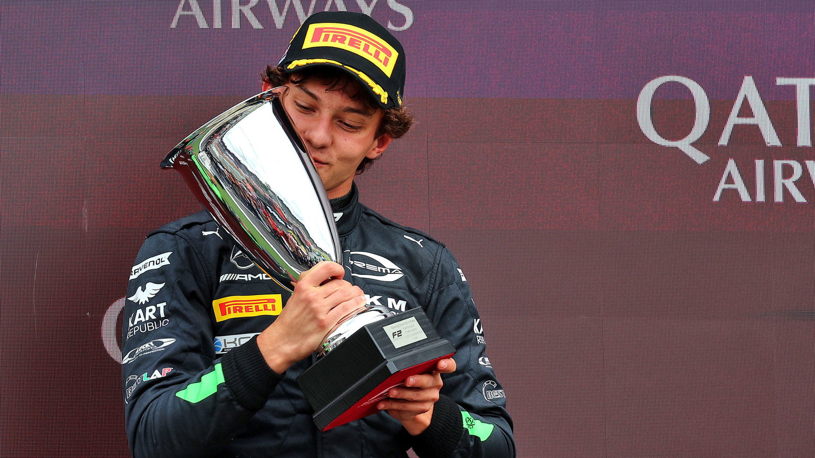 Mercedes junior Kimi Antonelli has now won twice in F2 