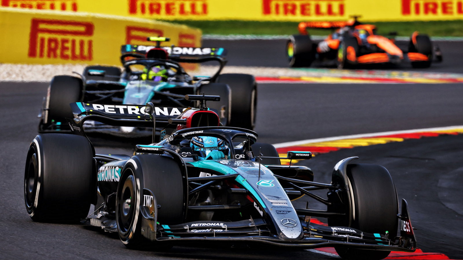 George Russell lost his victory at Spa