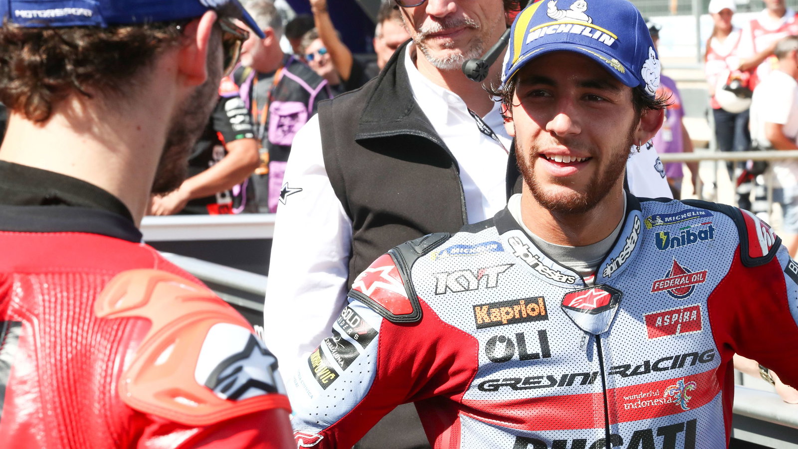 Bastianini, Bagnaia, 2022 Aragon MotoGP