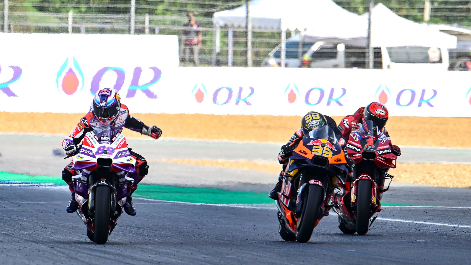 Martin wins, 2023 Thai MotoGP