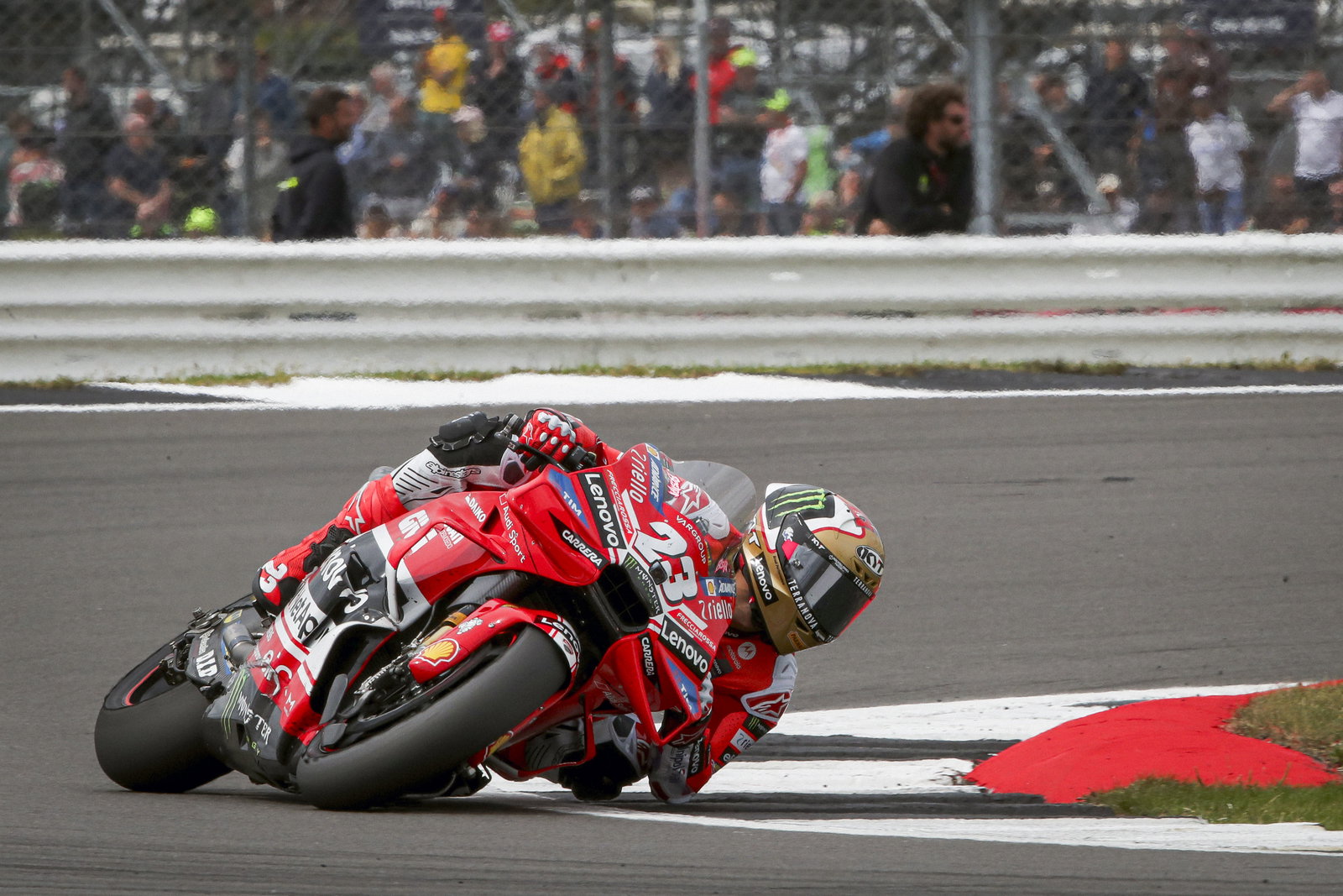 Enea Bastianini, 2024 MotoGP British Grand Prix. Credit: Gold and Goose.