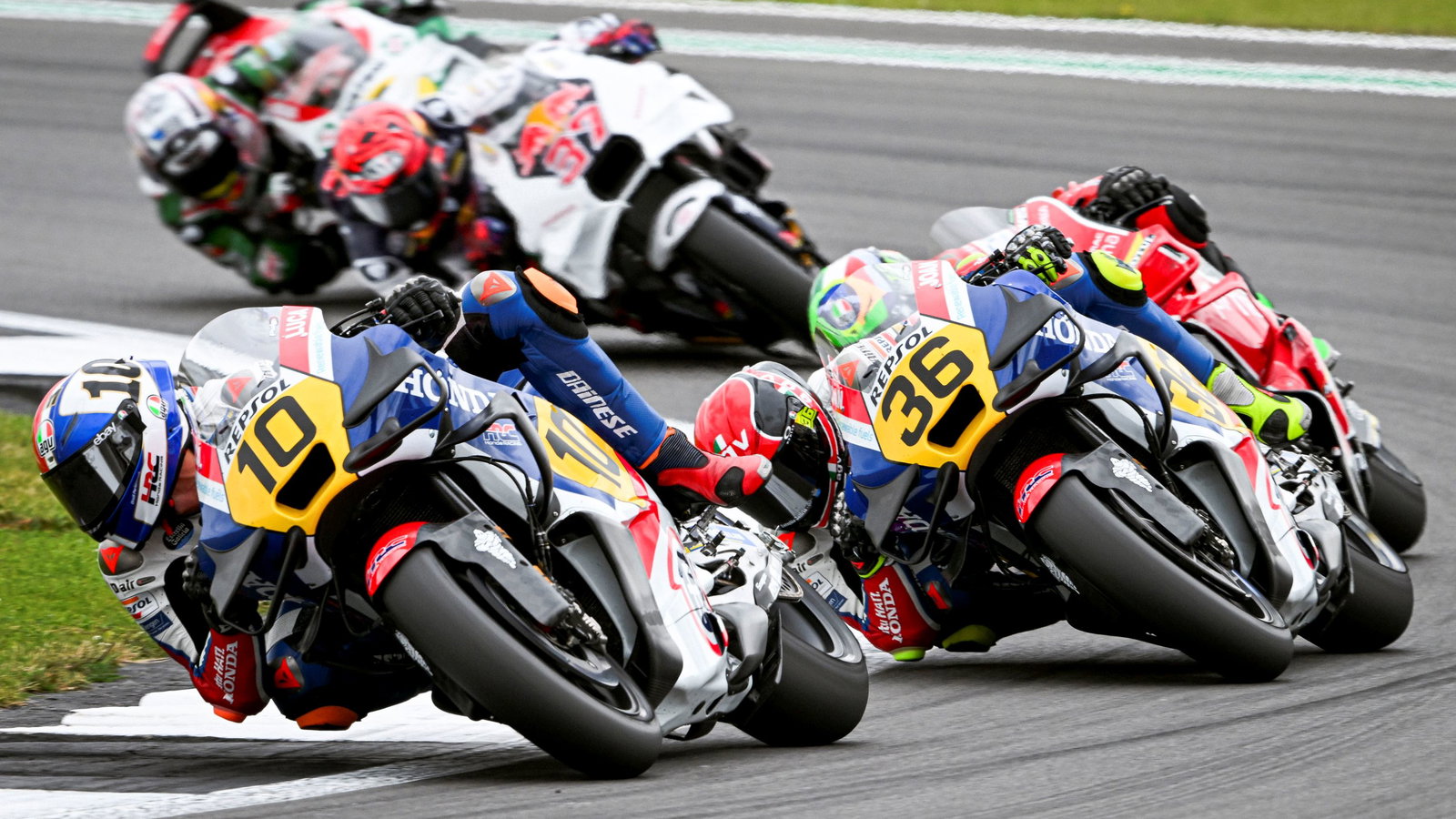 Luca Marini, Joan Mir, 2024 British MotoGP