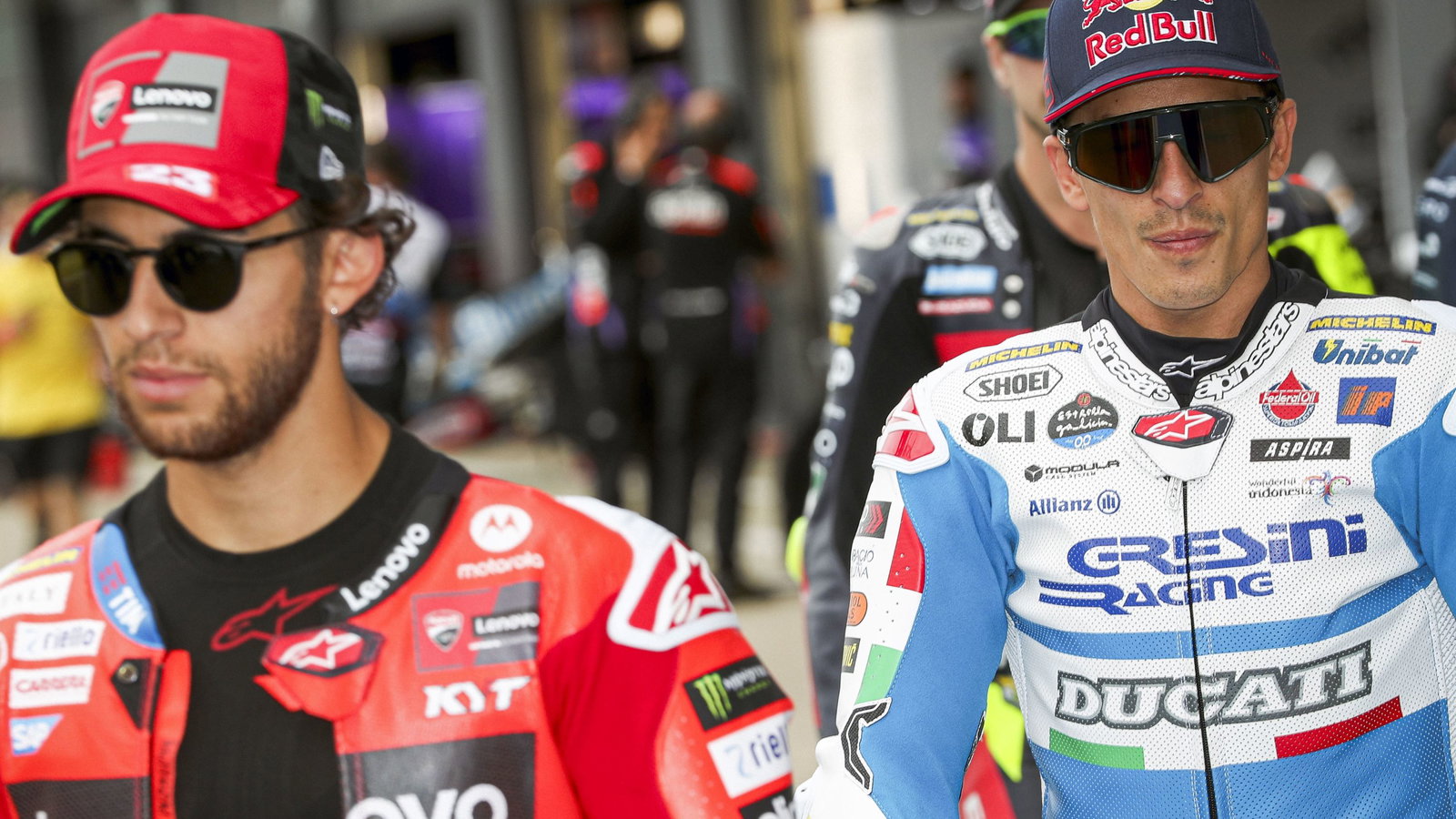 Enea Bastianini, Marc Marquez 2024 British MotoGP