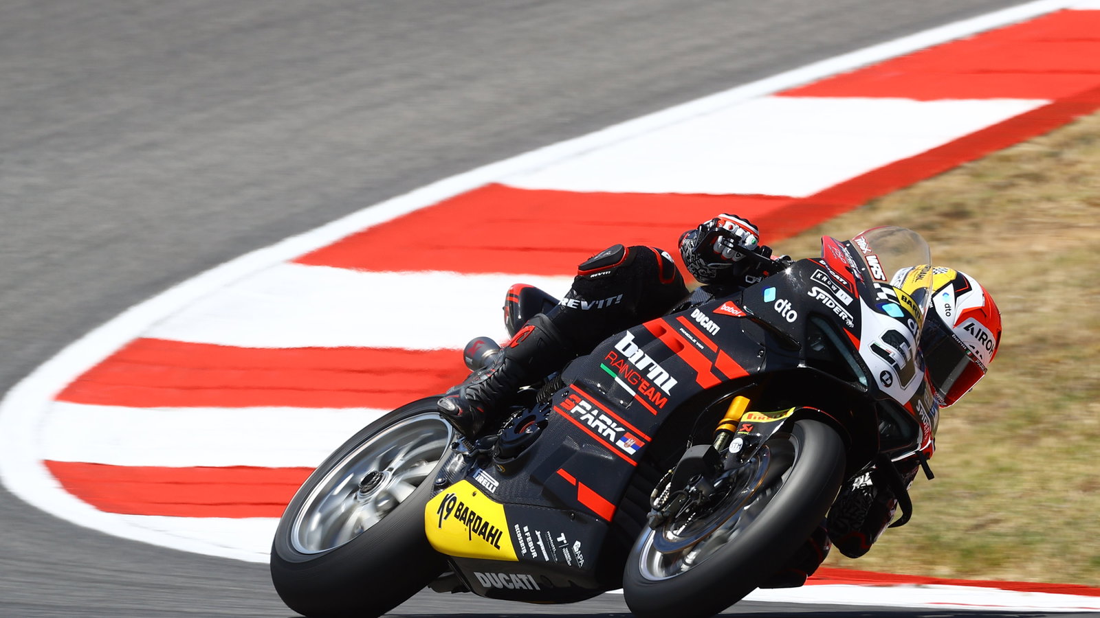 Danilo Petrucci, 2024 Portuguese WorldSBK. - Gold and Goose.