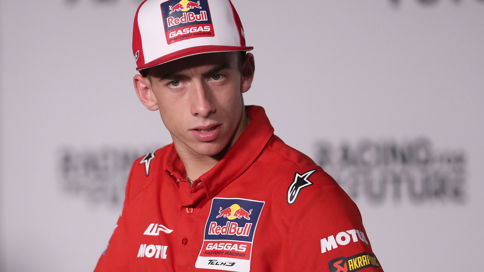 Pedro Acosta, 2024 MotoGP Austrian Grand Prix, press conference. Credit: Gold and Goose.