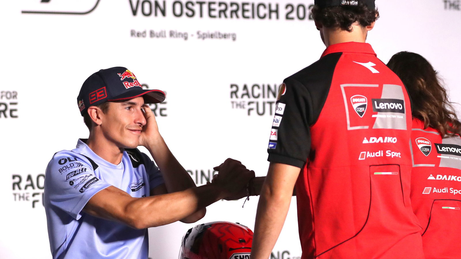 Marc Marquez, Francesco Bagnaia, 2024 Austrian MotoGP
