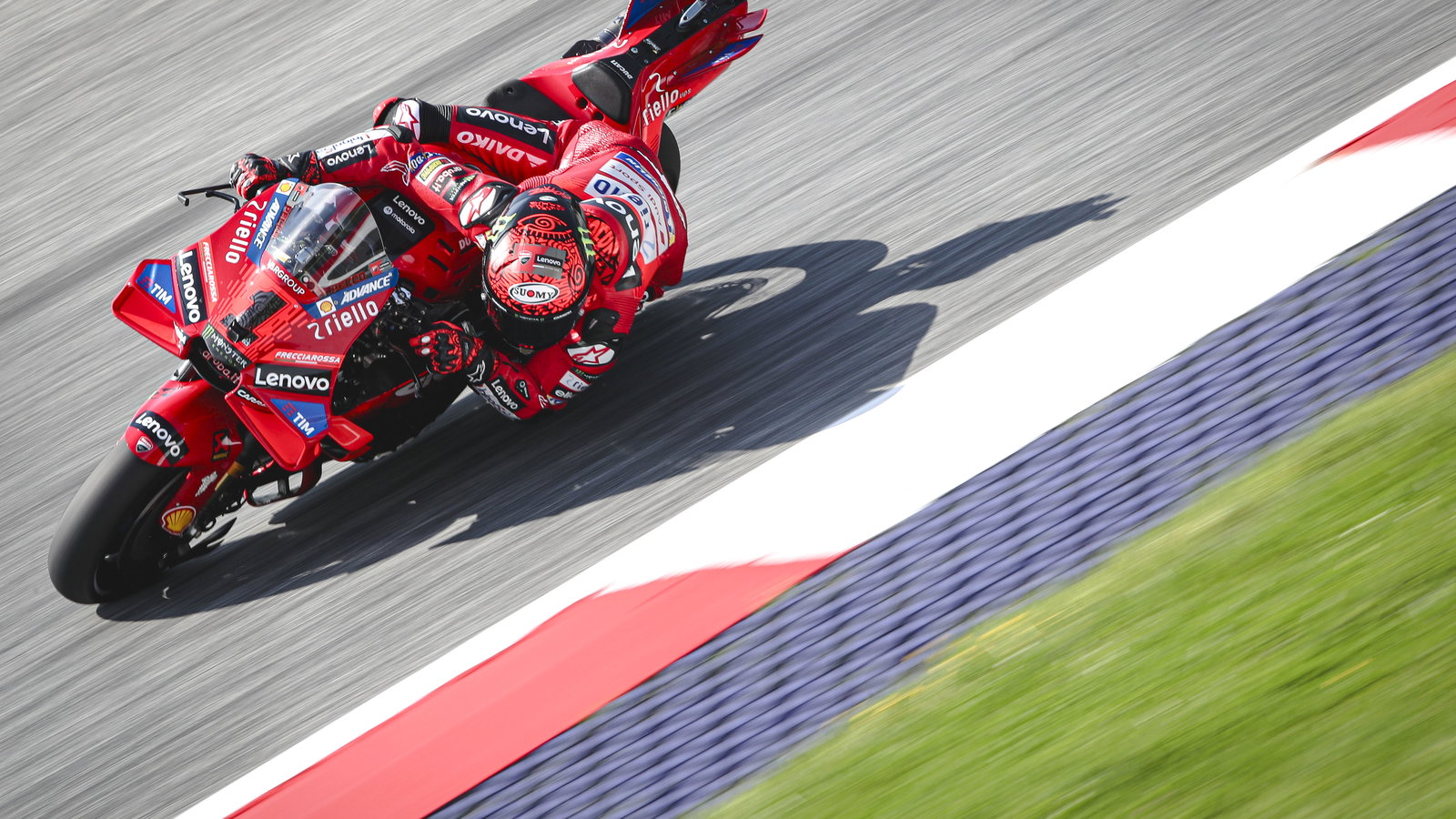 Francesco Bagnaia, 2024 MotoGP Austrian Grand Prix. - Gold and Goose.