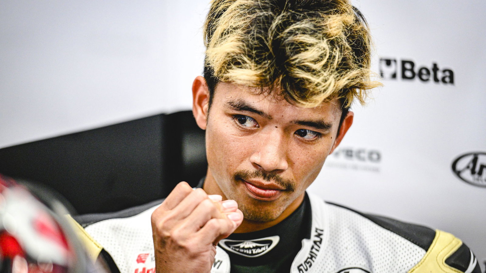 Somkiat Chantra, 2024 Moto2 Austrian Grand Prix, pit box. Credit: Gold and Goose.