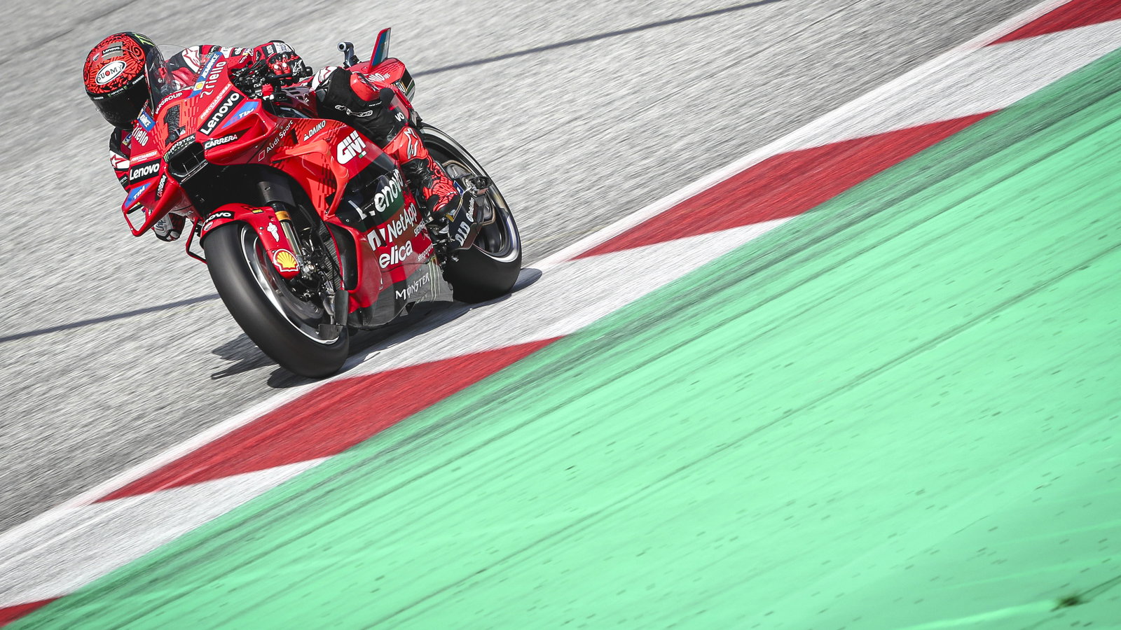 Francesco Bagnaia, 2024 MotoGP Austrian Grand Prix. Credit: Gold and Goose.