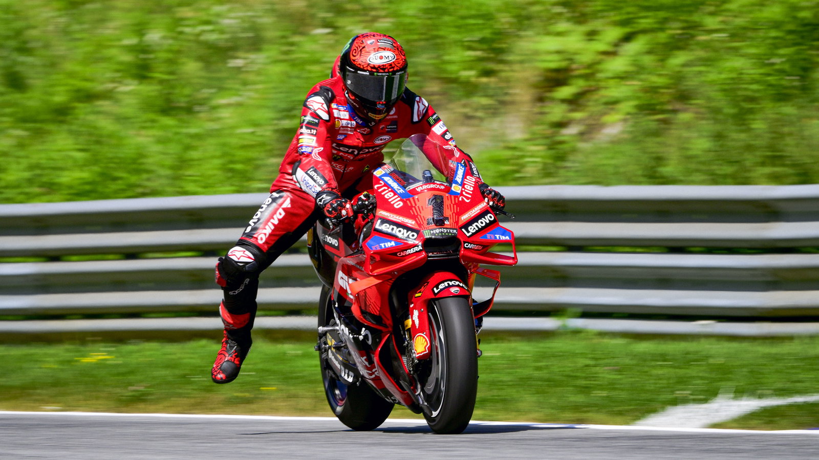 Francesco Bagnaia, 2024 MotoGP Austrian Grand Prix. Credit: Gold and Goose.